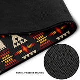 Powwow Store gb nat00062 01 black tribe design native american mouse mat