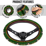 Powwow Store gb nat0001 southwest green symbol steering wheel cover