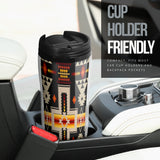 GB-NAT00062-01 Black Tribe  Reusable Coffee Cup