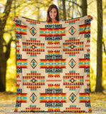 Powwow Store gb nat00402 03 cream pattern native blanket