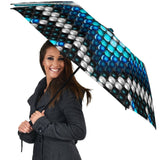 Naumaddic  Blue Native American Umbrella - Powwow Store