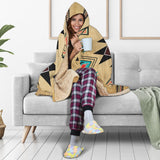 Southwest Symbol Native American Hooded Blanket