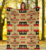 GB-NAT00046-BLAN03 Light Brown Tribe Design Native American