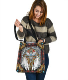 Powwow Store gb nat00023 021 naumaddic arts gray tote bags