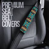 GB-NAT00062Turquoise Tribe Seat Belt Cover