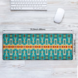 Powwow Store gb nat00062 05 turquoise tribe design native american mouse mat