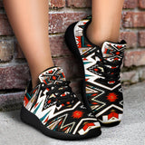 Tribal Colorful Pattern Native American Sport Sneakers