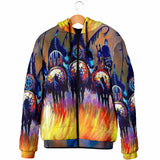 Powwow Storegb nat00013 5 warriors native american mens padded hooded jacket