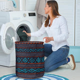 Powwow Store gb nat00598 seamless ethnic ornaments laundry basket