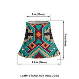 Native American Cuture Bell Lamp Shade no link - Powwow Store