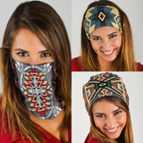 Powwow Store naumaddic arts native american design bandana 3 pack