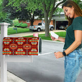 GB-NAT00402-02 Red Pattern Native Mailbox Cover