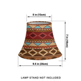 Navajo Pattern Sameless Native American Bell Lamp Shade no link