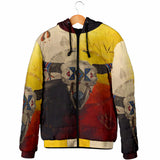 Powwow Storegb nat00025 bison medicine wheels mens padded hooded jacket 1