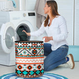 GB-NAT00152	 Border Design Patterns Laundry Basket