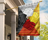 GB-NAT00627 Medicine Wheel Hand  Flag