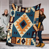 Powwow Store gb nat00427 navy arrow pattern blanket