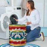 Powwow Store gb nat00077 thunderbird rainbow laundry basket