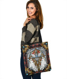 Powwow Store gb nat00023 021 naumaddic arts gray tote bags