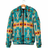 Powwow Storegb nat00062 05 turquoise tribe mens padded hooded jacket