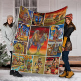 Native Art Native American Premium Blanket - Powwow Store