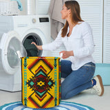 Powwow Store gb nat00413 abstract geometric ornament laundry basket