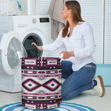 Powwow Storegb nat00528 02 purple colors pattern laundry basket