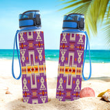 Powwow Store gb nat00062 07 light purple tribe design native american hydro tracking bottle