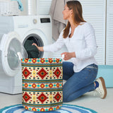 Powwow Store gb nat00512 full color southwest pattern laundry basket