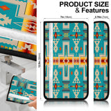 Powwow Store gb nat00062turquoise tribe design seat belt cover