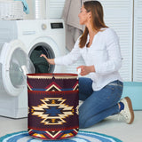 Powwow Storegb nat00736 pattern native american laundry basket