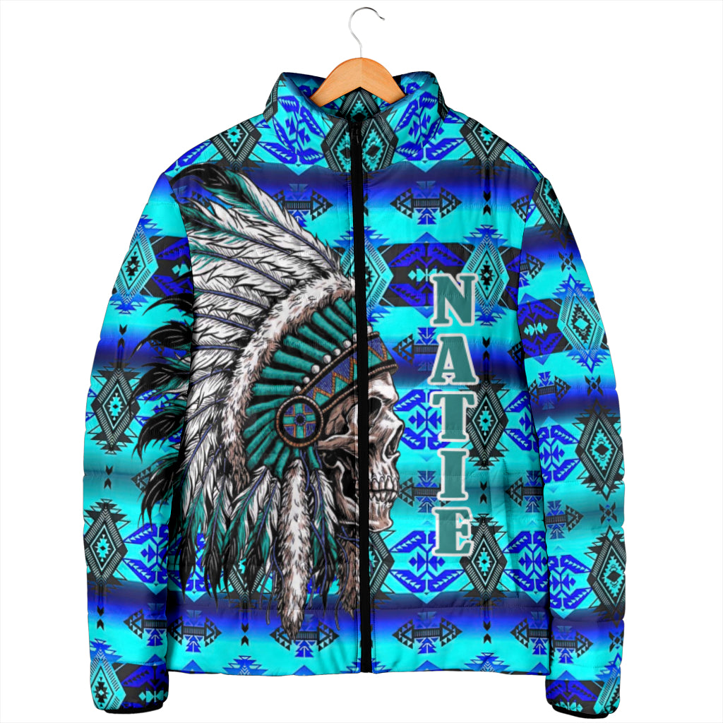Powwow Storewpj0001 attern native womens padded jacket