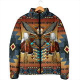 Powwow Storegb nat00057 02 southwest blue mens padded jacket