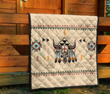 Native American Pride Bison Premium Quilt