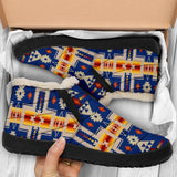Blue Tribe Border Native American Winter Sneakers