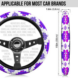 Powwow Storegb nat00720 10 native tribes pattern steering wheel cover