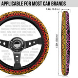 Powwow Storegb nat00689 pattern native steering wheel cover