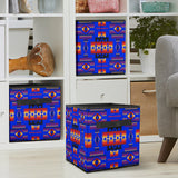 Powwow Store gb nat00046 06 dark blue pattern storage cube 1