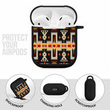 Powwow Store gb nat00062 01 black tribe design airpods case cover