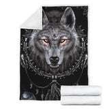 Powwow Store gb nat00493 wolf native blanket