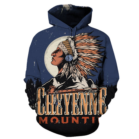 Powwow Store gb nat00424 chief moon native amrican 3d hoodie