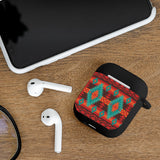 Powwow Store gb nat00611 red geometric pattern airpods case coverj