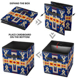 GB-NAT00062-04 Navy Tribe Design Storage Cube