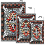 Naumaddic Arts Native American Design Area Rug no link