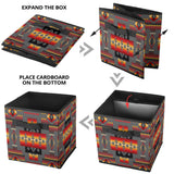 GB-NAT00046-11 Gray Pattern Storage Cube