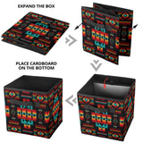 GB-NAT00046-02 Black Pattern Storage Cube
