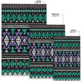 Powwow Store gb nat00578 neon color tribal area rug