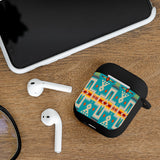 Powwow Store gb nat00062 05 turquoise tribe design airpods case cover 1