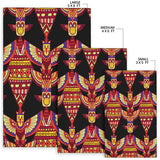 GB-NAT00583  Indigenous Ornamental Pattern Area Rug