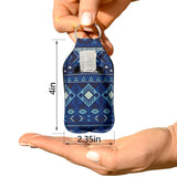 Native Pattern Sanitizer Bottle Keychains SET 16